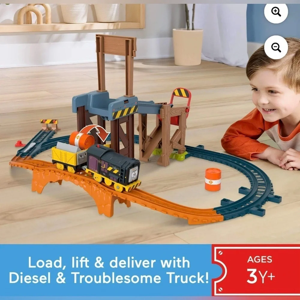 THOMAS & FRIENDS LOADS OF FUN 2 tracks kids 3+ NEW BOTH